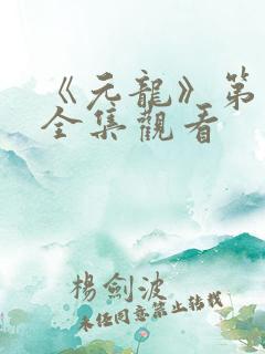 《元龙》第一季全集观看