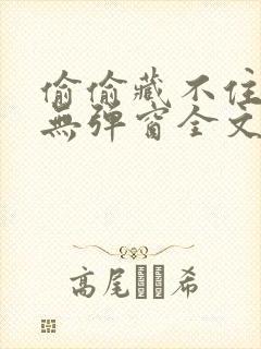 偷偷藏不住小说无弹窗全文免费阅读