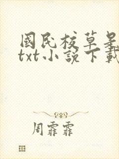 国民校草是女生txt小说下载