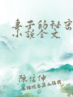 妻子的秘密吴双小说全文