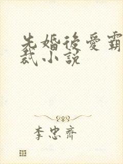 先婚后爱霸道总裁小说