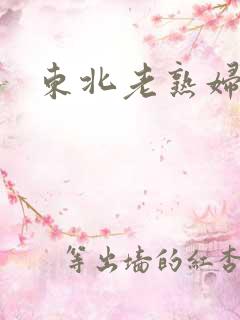 东北老熟妇高潮