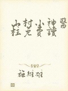 山村小神医王铁柱免费读