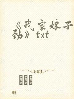 《我家娘子不对劲》txt