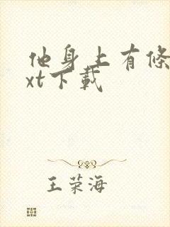 他身上有条龙txt下载