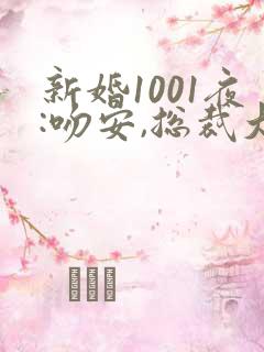 新婚1001夜:吻安,总裁大人全文免费阅读