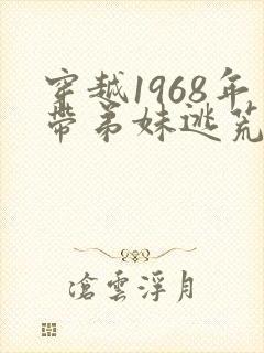 穿越1968年带弟妹逃荒的小说