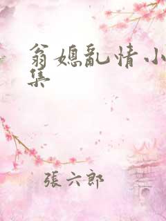 翁媳乱情小说合集