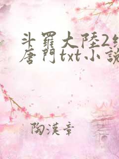 斗罗大陆2绝世唐门txt小说