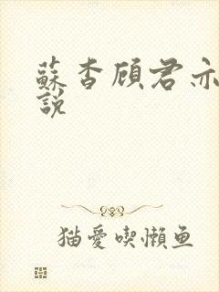 苏杳顾君亦的小说