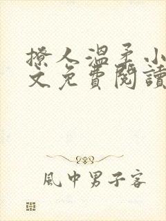撩人温柔小说全文免费阅读无弹窗