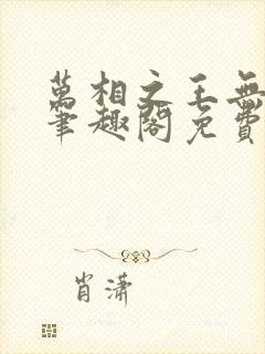 万相之王无弹窗笔趣阁免费