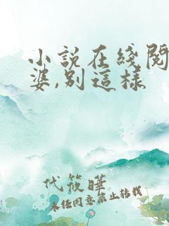 小说在线阅读老婆,别这样