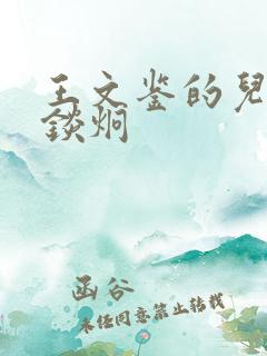 王文鉴的儿子王锬炯