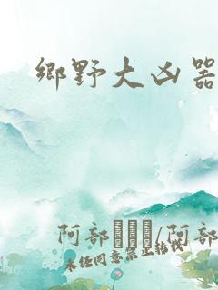 乡野大凶器小说