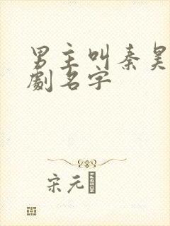 男主叫秦昊的短剧名字