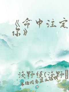《命中注定爱上你》