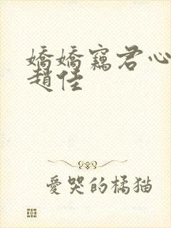 娇娇窃君心短剧赵佳