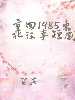 重回1985东北往事短剧演员表