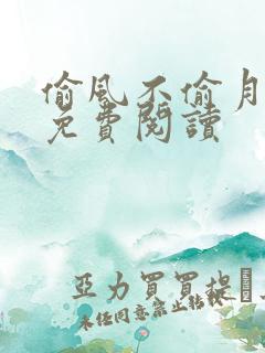 偷风不偷月全文免费阅读