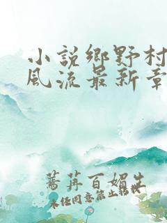 小说乡野村医甄风流最新章节