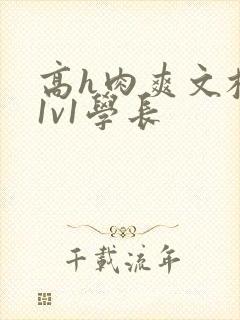 高h肉爽文校园1v1学长