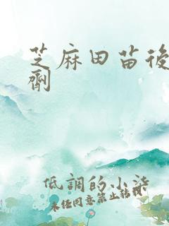 芝麻田苗后除草剂