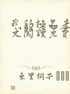 我的极品老婆全文阅读免费阅读全文