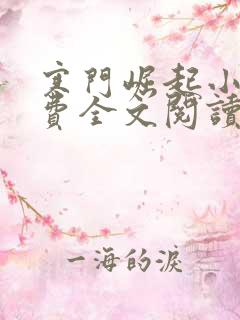 寒门崛起小说免费全文阅读