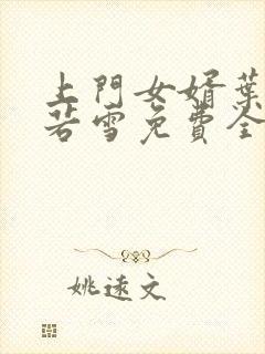 上门女婿叶凡唐若雪免费全文阅读