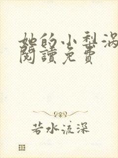 她的小梨涡在线阅读免费