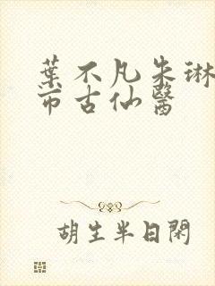 叶不凡朱琳琳都市古仙医