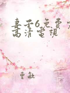 妻子6免费完整高清电视