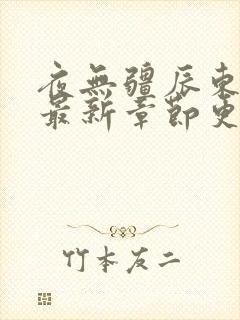 夜无疆辰东小说最新章节更新