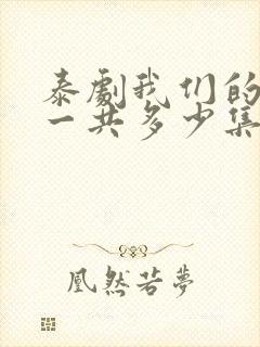 泰剧我们的秘密一共多少集