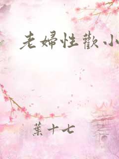 老妇性欢小说