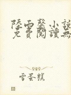陆雨馨小说全文免费阅读无弹窗
