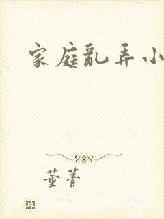 家庭乱弄小说