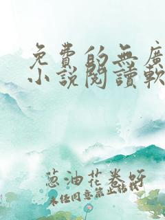 免费的无广告的小说阅读软件