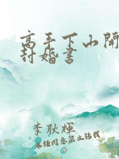高手下山开局9封婚书