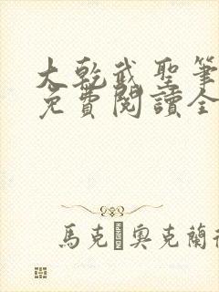 大乾武圣笔趣阁免费阅读全文无弹窗