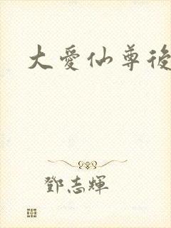 大爱仙尊后续