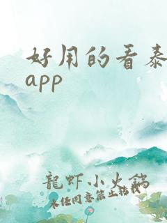 好用的看泰剧的app