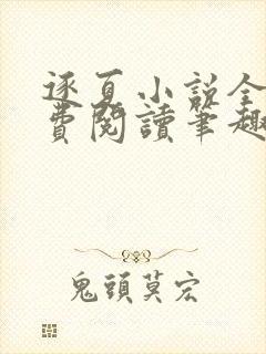 逐夏小说全文免费阅读笔趣阁无弹窗