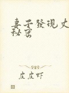 妻子发现丈夫的秘密