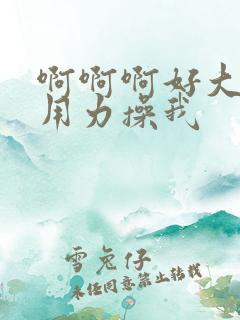 啊啊啊好大好爽用力操我