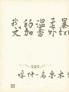 我的温柔暴君全文加番外txt