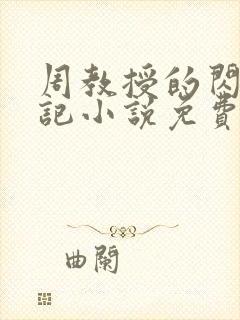 周教授的闪婚日记小说免费阅读