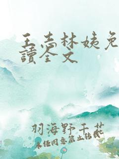 王志林姨免费阅读全文