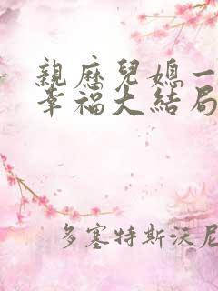 亲历儿媳一家的幸福大结局剧情解析